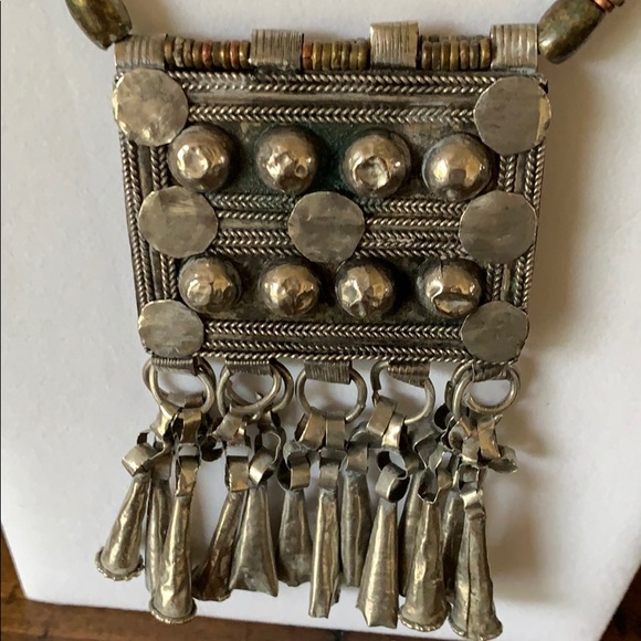 Handcrafted, artistic, silver necklace - Picture 13 of 13